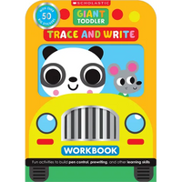 Giant Toddler: Trace & Write Workbook (Scholastic Early Learners) - Paperback