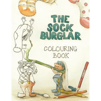 The Sock Burglar Colouring Book - Paperback