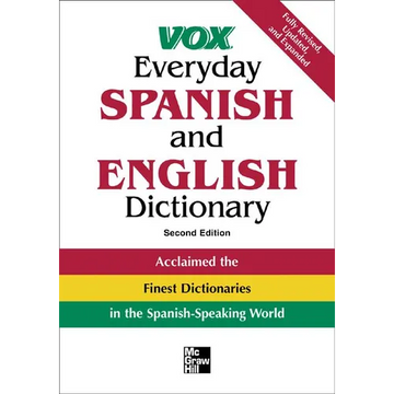 Vox Everyday Spanish and English Dictionary: English-Spanish/Spanish-English - Paperback