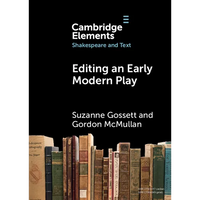 Editing an Early Modern Play - Paperback