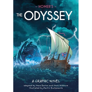 Classics in Graphics: Homer's the Odyssey: A Graphic Novel - Hardcover