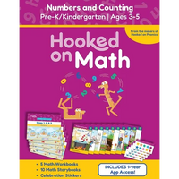 Hooked on Math Numbers & Counting Kit - Paperback