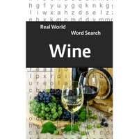 Real World Word Search: Wine - Paperback