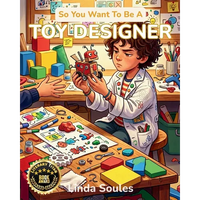 So You Want To Be A Toy Designer: A Kids' Guide to Toy Invention, Product Design, Prototyping, and the Creative Minds Who Dream Up the Toys We Can't S - Paperback