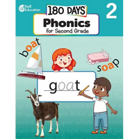 180 Days(tm) Phonics for Second Grade: Practice, Assess, Diagnose - Paperback