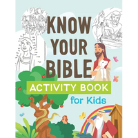 Know Your Bible Activity Book for Kids - Paperback