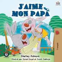 J'aime mon papa: I Love My Dad - French Edition - Paperback