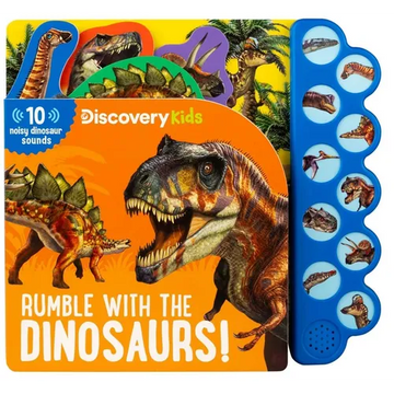 Discovery Kids: Rumble with the Dinosaurs - Board Book
