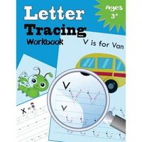 Letter Tracing Workbook: Kindergarten Tracing Workbook - Paperback