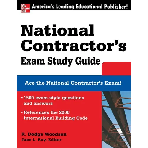 National Contractor's Exam Study Guide