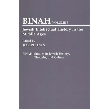 Jewish Intellectual History in the Middle Ages - Paperback
