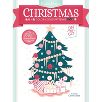 Colormaps Christmas: Color-Coded Patterns Adult Coloring Book - Paperback