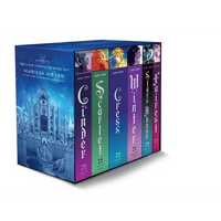 The Lunar Chronicles Boxed Set: Cinder, Scarlet, Cress, Fairest, Stars Above, Winter - Paperback