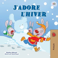 I Love Winter (French Children's Book) - Paperback