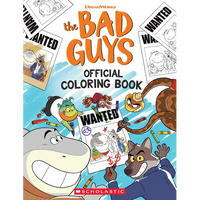 Bad Guys Coloring Book - Paperback