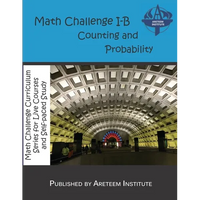 Math Challenge I-B Counting and Probability - Paperback