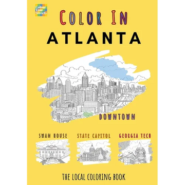 Atlanta Coloring Book - Paperback