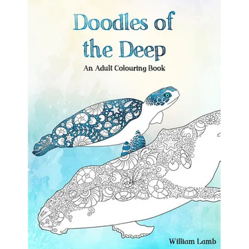 Doodles of the Deep: An Adult Colouring Book - Paperback