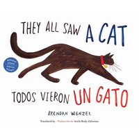 They All Saw a Cat/Todos Vieron Un Gato (English-Spanish Bilingual Edition) - Hardcover