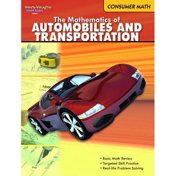 Consumer Math Reproducible The Mathematics of Autos & Transportation - Paperback
