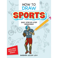 How to Draw Sports: Step-By-Step Drawings! - Paperback