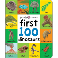 First 100 Dinosaurs: A Padded Book--Perfect for Little Hands to Hold - Board Book