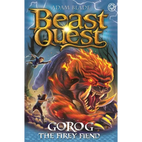 Beast Quest: Gorog the Fiery Fiend: Series 27 Book 1 - Paperback