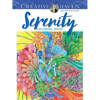 Creative Haven Serenity Coloring Book - Paperback