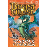 Beast Quest: 100: Korvax the Sea Dragon - Paperback