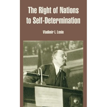 The Right of Nations to Self-Determination - Paperback