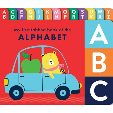Abc: My First Tabbed Book of the Alphabet: Board Book with Colorful Tabs - Board Book