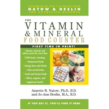 Vitamin and Mineral Food Counter - Paperback