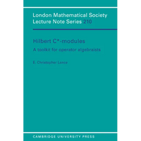 Hilbert C*-Modules: A Toolkit for Operator Algebraists - Paperback