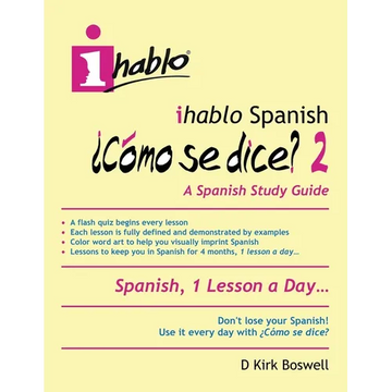 ihablo Spanish ¿Cómo se dice? 2 - Paperback