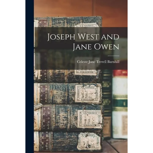 Joseph West and Jane Owen
