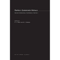 Rapidly Quenched Metals: Second International Conference Section I - Paperback