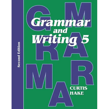 Grammar & Writing Student Textbook Grade 5 2nd Edition 2014 - Paperback