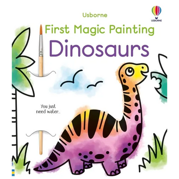 First Magic Painting Dinosaurs - Paperback