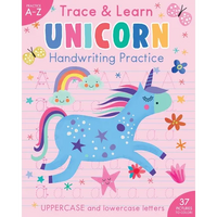 Trace & Learn Handwriting Practice: Unicorn - Paperback