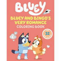 Bluey and Bingo's Very Romance Coloring Book - Paperback