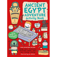 Ancient Egypt Adventure Activity Book - Paperback