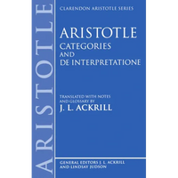 Aristotle Categories and de Interpretatione - Paperback