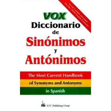 Vox Diccionario de Sinonimos Y - Paperback