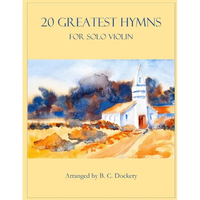 20 Greatest Hymns for Solo Violin - Paperback