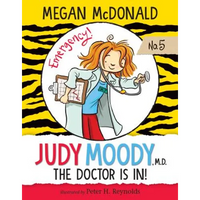 Judy Moody, M.D.: The Doctor Is In!: #5 - Library Binding
