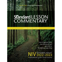 Niv(r) Standard Lesson Commentary(r) Large Print Edition 2022-2023 - Paperback