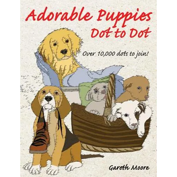 Adorable Puppies Dot to Dot - Paperback