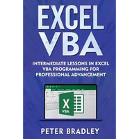 Excel VBA: Intermediate Lessons in Excel VBA Programming for Professional Advancement - Paperback