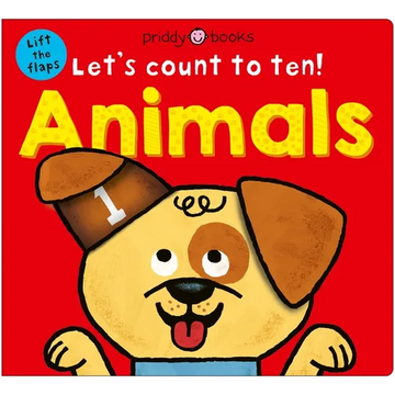 Animals (Let's Count to Ten!): A Lift-The-Flap Counting Book - Board Book