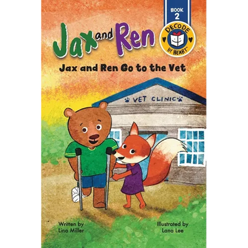 Jax and Ren Go to the Vet - Paperback
